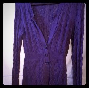 Croft & Barrow size medium purple sweater